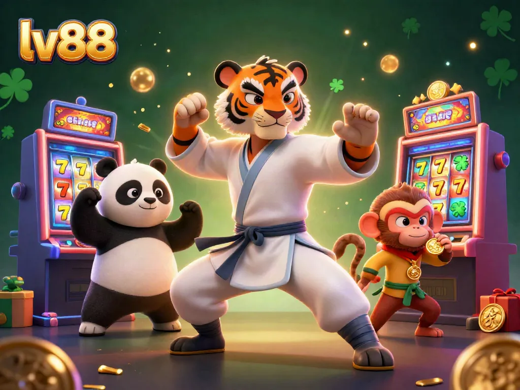 Experience thrilling gameplay at lv88 with vibrant slot machines and engaging characters.